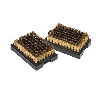 Outdoorchef Grillreinigung, Ersatzbürstenköpfe zu Bürste Gross, 2 Stück, schwarz, 12 x 5 x 21,1 cm, 14.421.25