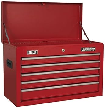 Amazon Com Sealey Ap225 Topchest 5 Drawer With Ball Bearing