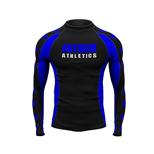 Anthem Athletics MIDNIGHT Competition Rash Guard - Blue - Medium