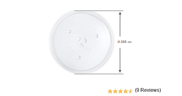 Recamania Plato microondas Samsung LG 255mm (Anclaje 13mm) GW73B ...