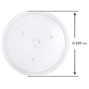 Recamania Plato microondas Samsung LG 255mm (Anclaje 13mm) GW73B-XEO DE74-00027A