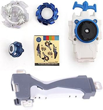 Gyroscope Burst Bey launcher String Launcher/Beylauncher w/GRIP Battling Toy Set (B66 Gyro)