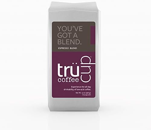 trücup Low Acid Coffee, French Press, You've Got a Blend, 14 Ounce