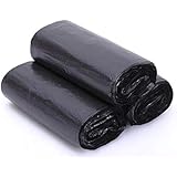 Black Small Trash Bags 1.2-1.6 Gallon, Garbage Bag , Bathroom Wastebasket Trash Bags 180 Counts