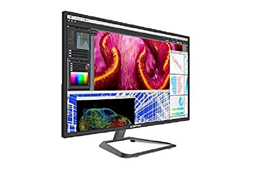 SCEPTRE 27" IPS Ultra 4K LED Monitor, UHD 3840x2160, HDMI DVI DisplayPort Speakers, Metallic Black