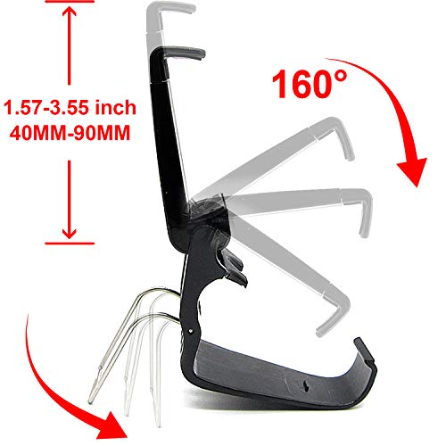 Rngeo 3 Pack Foldable Mobile Phone Holder for Game Controller