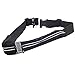 Running Belt,Beyle Fitness Fanny Pack Sport Waist Pack for Hands Free Workout.Adjustable,Water Resistant and Reflective. Easily Fits Keys, Wallet, iPhone 6,6 Plus,7,7 Plus and Samsung S8,Note8 (Black)