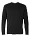 Champion CW26 Adult Double Dry Long-Sleeve Interlock T-Shirt - Black44; Extra Large