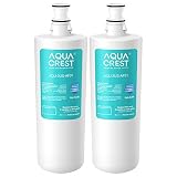AQUACREST 3US-AF01 Under Sink Water Filter, Compatible with Filtrete Standard 3US-AF01, 3US-AS01, Aqua-Pure AP Easy C-CS-FF, Whirlpool WHCF-SRC, WHCF-SUFC, WHCF-SUF Water Filter (Pack of 2)