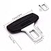ADOO - 2PCS Seat Belt Buckle, Automotive Metal seat Belts, Universal Belt Buckles