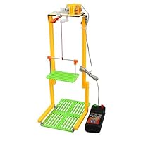 lala dream DIY Remote Control Physical Equipment Crane Lifts Elevator Model Science Invention Experiment Creativity Toy Model Accessories