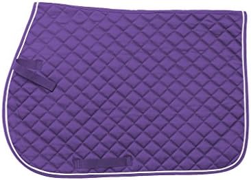 Tough 1 EquiRoyal Square Quilted Cotton Comfort English Saddle Pad