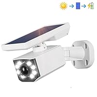 Solar Motion Sensor Light, 800Lumens 8 LED Solar Security Lights with PIR Motion Detection 2600mAh Outdoor Waterproof Flood with 3 Lighting Mode for Driveway Garden Patio