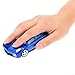 SHIGOO 2.4GHz Wireless Optical Cool Sports Car Mouse 1600DPI High Tracking Speed Wireless Mice for Computer Laptop (Blue)