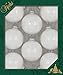 Christmas By Krebs Made in The USA Designer Seamless Glass Christmas Ball Ornaments, 2 5/8