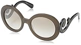Sunglasses Prada PR 27NS UBU4O0 DARK BROWN MAT TRASP