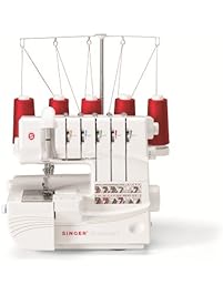 SINGER 14T968DC Professional 5 5-4-3-2 Thread Capability Serger Overlock with Auto Tension