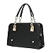 ILISHOP Women's New Fashion Shoulder Bags Top-handle Bags For Ladies Casual Cross-body Bags For Teens Hot Sale (Black)