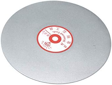 Sscon 6 Inch Grit 500 Diamond Grinding Disc Abrasive Wheel Coated Flat Lap Disc Grinding Sanding Polishing Tool for Gemstone Glass Rock Ceramics