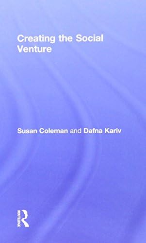 Creating the Social Venture