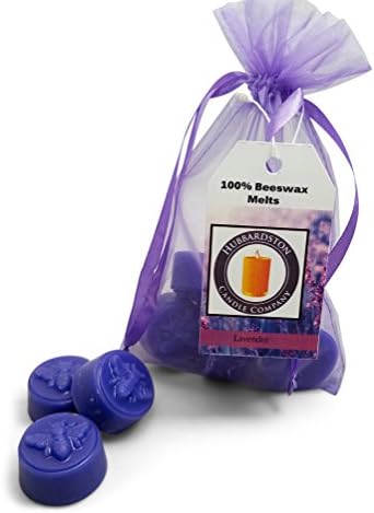 Lavender Scented Beeswax Melts, Hand Poured by Hubbardston Candle Company (6)