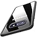 TOZO for Samsung Galaxy S10e Case 5.8 Inch (2019) Hybrid PC+TPU Soft Grip Matte Finish Clear Back Panel Cover for Samsung Galaxy S10e with Black Edge