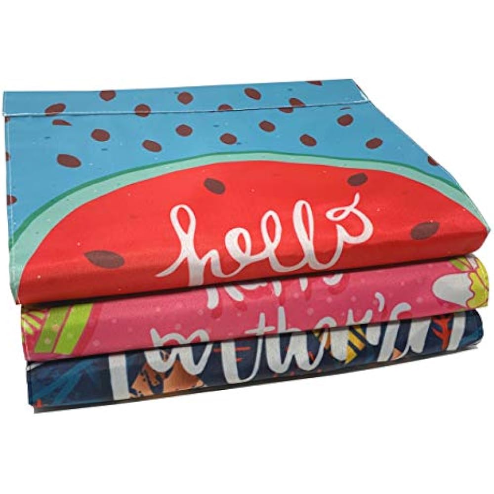 Seasonal Garden Flags Set Outdoors 10 Pack Holiday Assortment 12 X 18