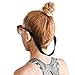 SQV Eyeglasses Holder Strap Premium Soft Neoprene Adjustable Sport Eyeglasses Holder for Men & Women - Glasses Cord Lanyard - Eyeglass Retainer (2, Black)