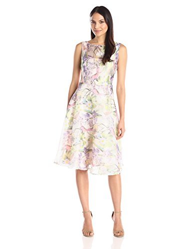 Julian Taylor Womens Floral Fit And Flare Dress | Desertcart Fiji