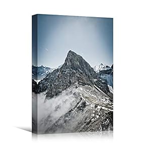 signwin Canvas Wall Art Snowy Tops I Cool...