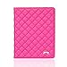 IPad Case,IPad 2/3/4 Case IDEGG Cute Love embroidery PU Leather Flip Smart Stand Case Cover with Auto Wake/Sleep for Apple iPad 2/3/4 case (Rose with Love embroidery, Ipad 2/3/4)