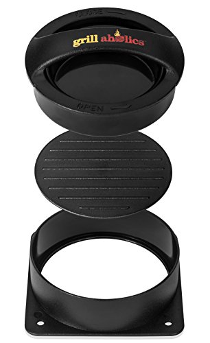 Grillaholics Stuffed Burger Press and Recipe eBook - Extended Warranty - Burger Stuffer & Hamburger Patty Maker - The Perfect Grilling Gift & Stocking Stuffer - Image 8