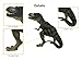 Ericoo Tyrannosaurus Rex Large Dinosaur Toys Figure Jurassic Dinosaurs World Park with CPC Approval and ASTM Test Dino-002