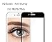 Karnotech REMAX Tempered Glass Screen Protector for Apple iPhone 6/6 S (4.7 inches only) [3D Touch Compatible] Anti-Ultraviolet Full cover protection HD clear film Ultra-thin 0.15mm Black