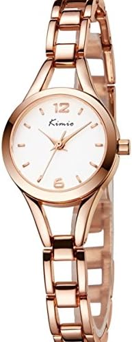 SMEETO Luxury Fashion Classic Women's Wrist Watch Waterproof Rose Gold Color
