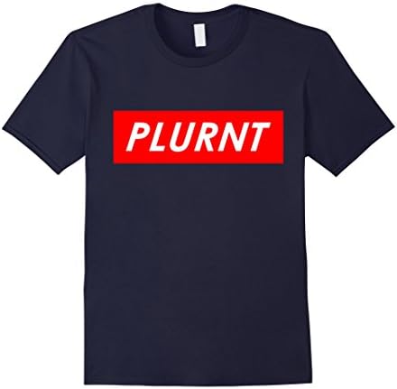 Men's PLURNT T-Shirt - Raver Plur Festival Shirt Medium Navy