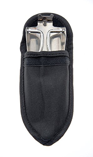 JMAF Stainless Steel Folding Trowel Great for Light Gardening and Camping, Comes in a Holster