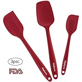 Silicone Spatula Set, Non-Stick Heat-Resistant Rubber Spatula With Seamless Design By Maphyton