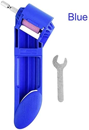 2019HoHo Drill Bit Sharpening Tool—Portable Corundum Grinding Wheel 2-12.5mm Diamond Titanium Drill Powered Tool with a Wrench (Blue)