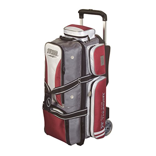 Storm 3 Ball Rolling Thunder Bowling Bag Grey/Red/White eBay