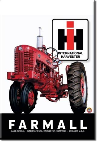 Farmall 400 Refrigerator Fridge Magnet Retro: International Harvester: 2x3 inches by Refrigerator Magnet