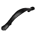 Cosmas 8816FB Flat Black Cabinet Hardware Handle Pull - 3