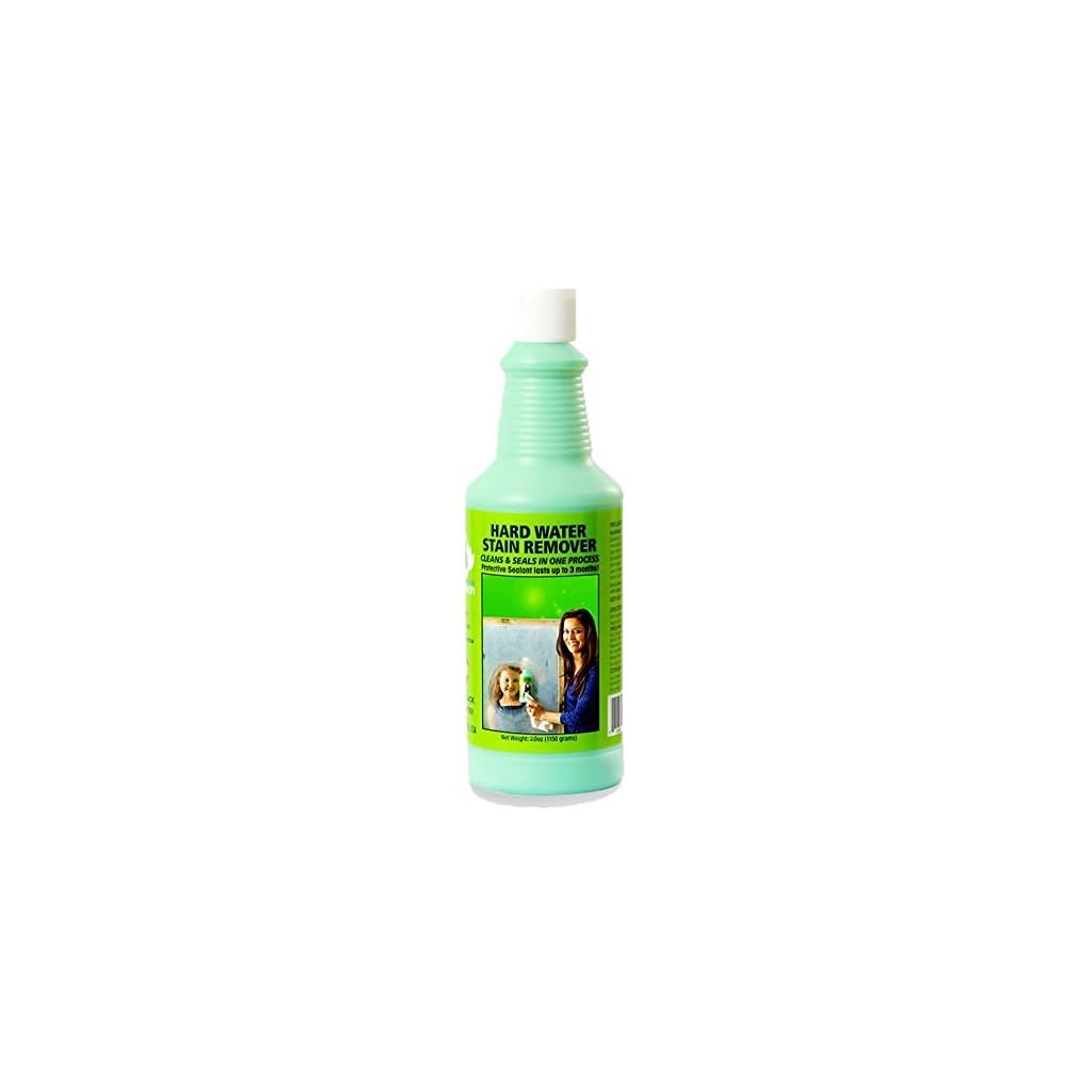 Bio Clean Eco Friendly Hard Water Stain Remover (20oz Large) Our Professional Cleaner Removes