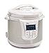 Elite Platinum 8 Quart 14-in-1 Multi-Use Programmable Pressure Cooker, Slow Cooker, Rice Cooker, Sauté, and Warmer - White