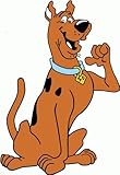 Scooby Doo Cartoon Car Bumper Sticker Decal 3