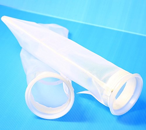 Dr. marine 2PC Filter Sock NYLON 4" X 15.7" 100 micron Aquarium Filter Bags