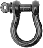 Smittybilt 13047B 3/4" Black D-Ring