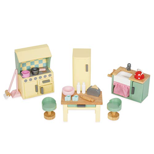 Le Toy Van - ME100, Daisylane Puppenhausmöbel aus Holz, 6 Stück – Bild 6