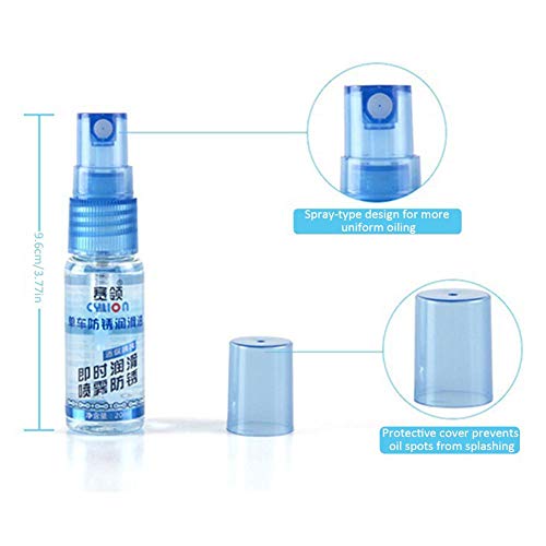blue--net Bicycle Chain Oil Lubricant, Bicycle Chain Lube Lubricant Spray for Lubricating & Protecting Moving Parts, Weather & Water Resistant, Antirust(20ml) - Thumbnail 7