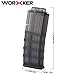 Worker Magazine, PeleusTech Customized 12 Short Darts Magazine Quick Reload Clip - Transparent Black